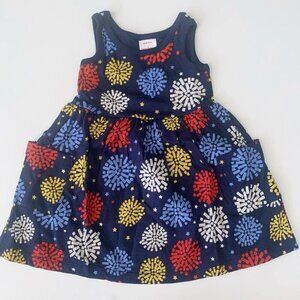 Hanna Andersson Baby Girl Dress & Bloomer Set  Size 2T 85 cm 2 years